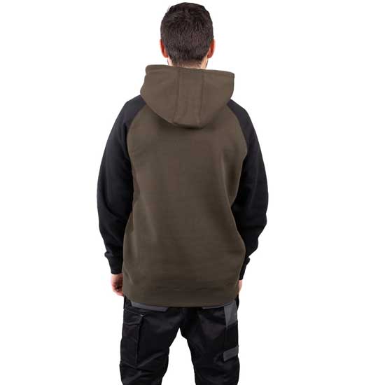 Classic Fit Raglan Hooded Sweatshirt Style