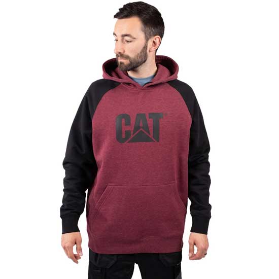 Classic Fit Raglan Hooded Sweatshirt Style