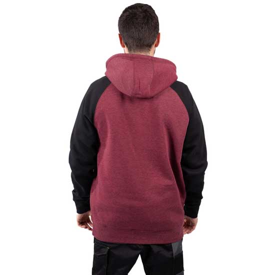 Classic Fit Raglan Hooded Sweatshirt Style