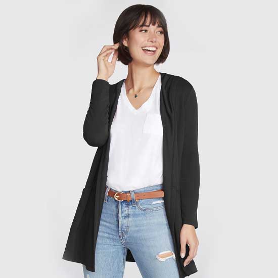 Ladies Soft French Terry Restful Hoodigan
