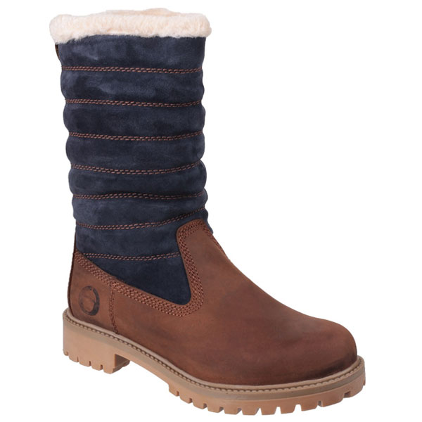 Ripple Front Zip Comfort Boot