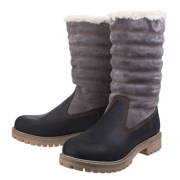 Ripple Front Zip Comfort Boot