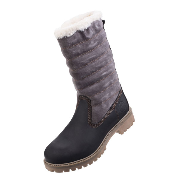 Ripple Front Zip Comfort Boot