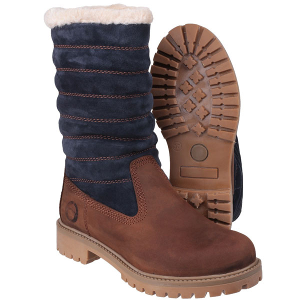 Ripple Front Zip Comfort Boot