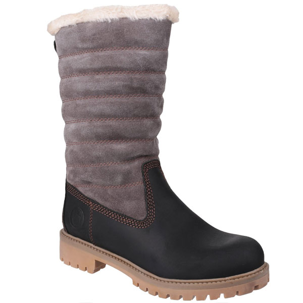 Ripple Front Zip Comfort Boot