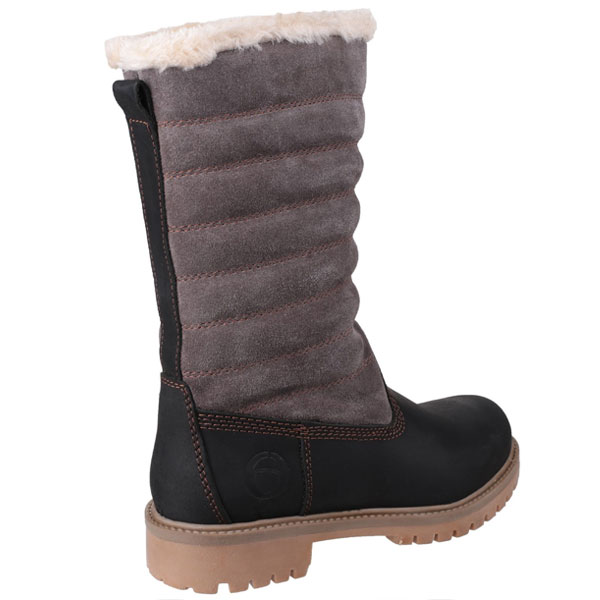 Ripple Front Zip Comfort Boot