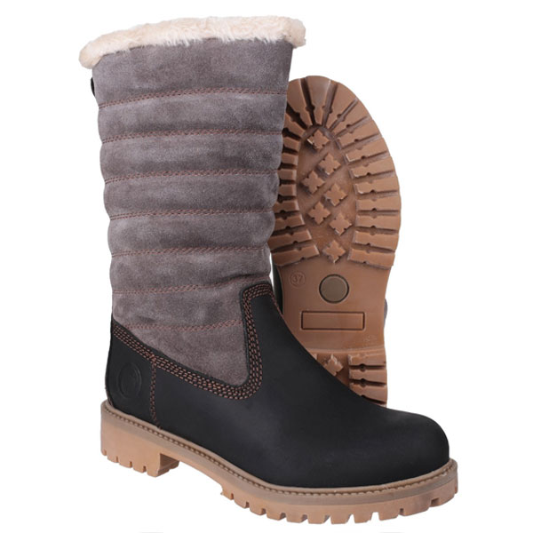 Ripple Front Zip Comfort Boot