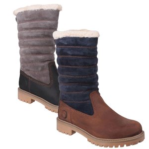 Ripple Front Zip Comfort Boot
