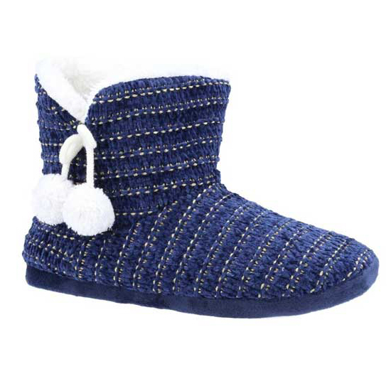 Saturn Pull-On Bootie Slipper