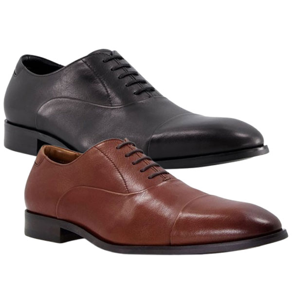 Secrecy Leather Lace-Up Shoes