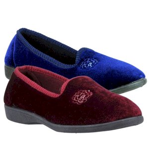 Simone Classic Floral Home Comfort Slippers