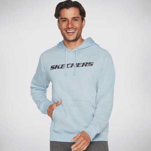Skech-Sweats Motion Hoodie with Drawcord and Rib Cuffs