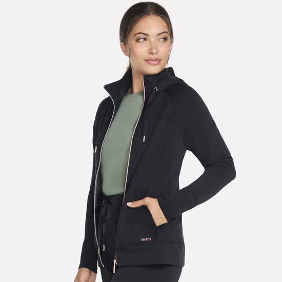 Skechluxe Elevate Zip Front Comfort Wear Jacket