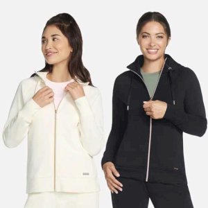 Skechluxe Elevate Zip Front Comfort Wear Jacket