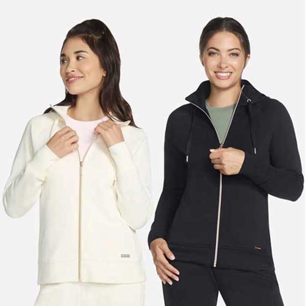 Skechluxe Elevate Zip Front Comfort Wear Jacket