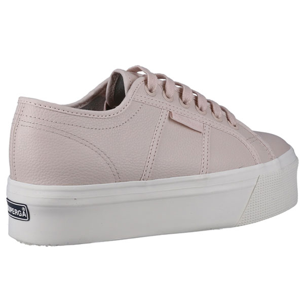 Sleek Platform Sneaker – Leather Finish