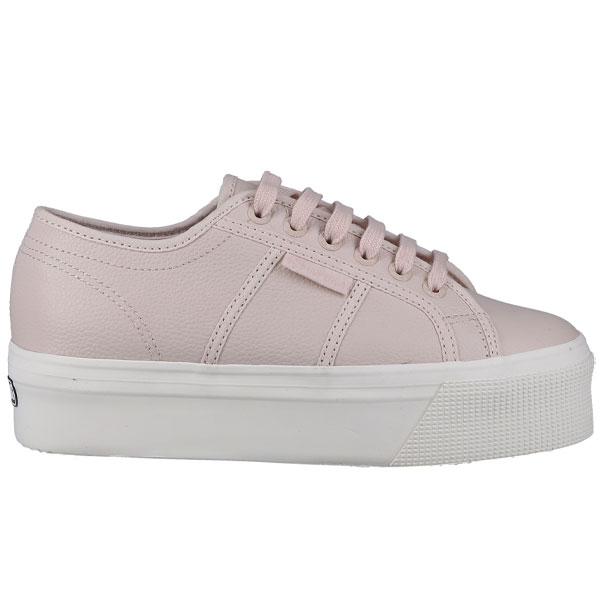 Sleek Platform Sneaker – Leather Finish