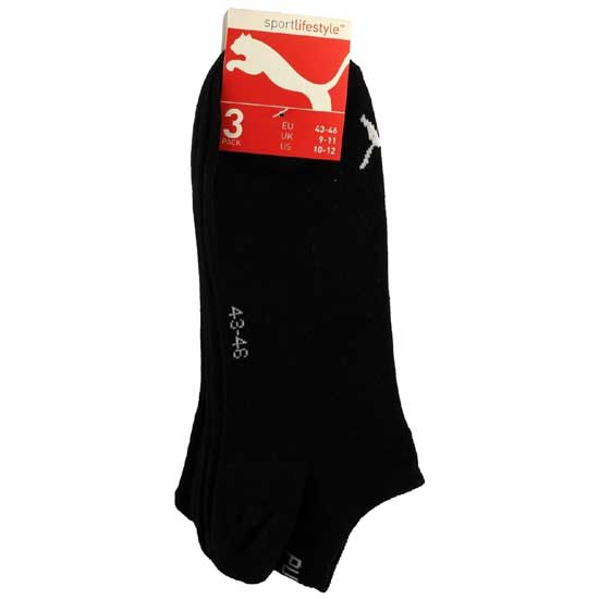 Sneaker Socks Short Length Ribbed 3 Pack Set
