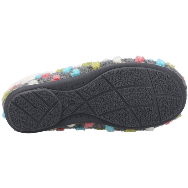 Snowberry Slip-On Polka Slippers for Women