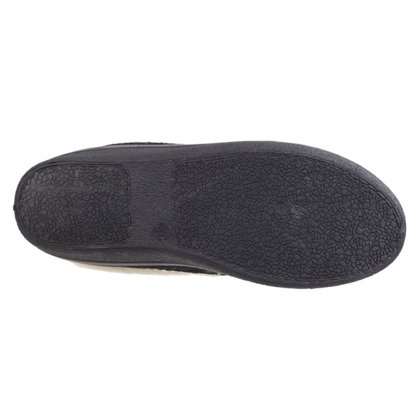 Snowflake Faux Lined Comfort Slippers