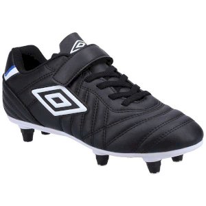 Junior Lace-Up Soft Ground Football Boots