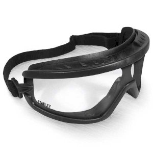 Stanley General Durable Safety Black/Clear Goggles