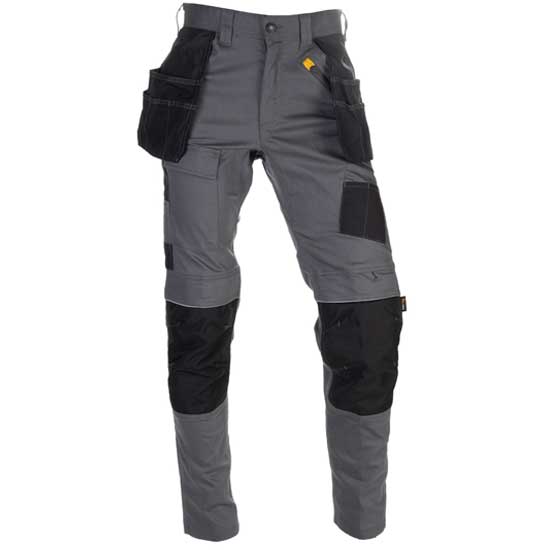 Durable Stretch Pocket Cargo Trousers for Men