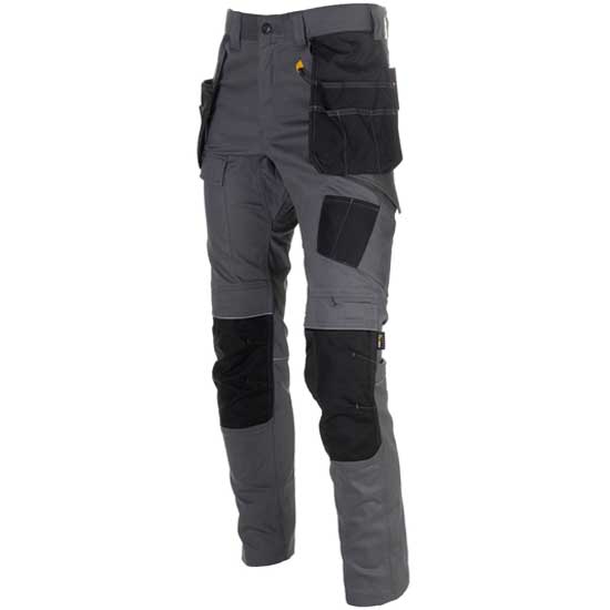 Durable Stretch Pocket Cargo Trousers for Men