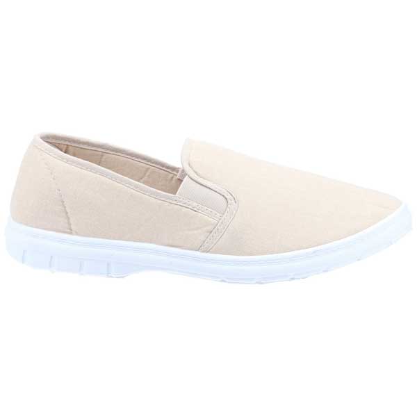 Tommy Canvas Slip On Shoe