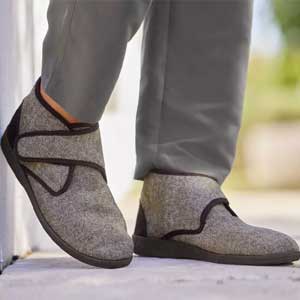 Touch Fastening Mens Bootees