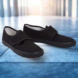 Touch Fastening Plimsolls