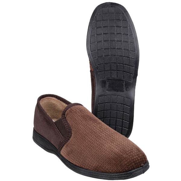 Traditional Twin Gore House Slipper