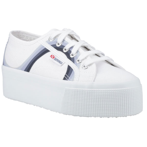 Trainers with Round Stripe Edge