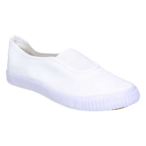 Unisex Slip On Textile Plimsolls