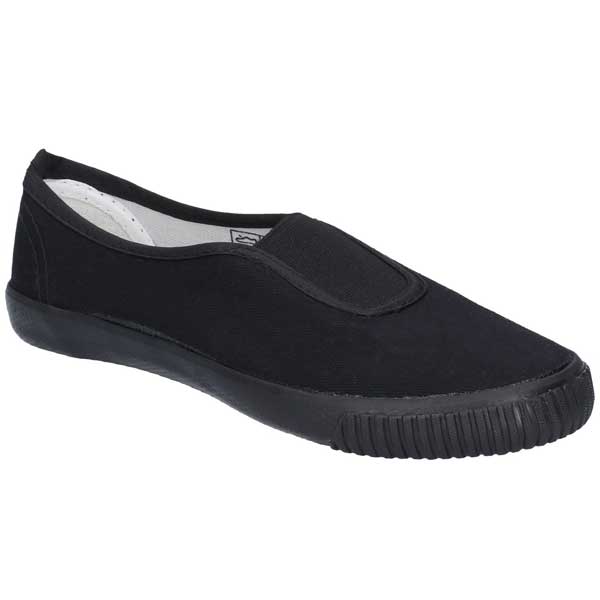 Unisex Slip On Textile Plimsolls