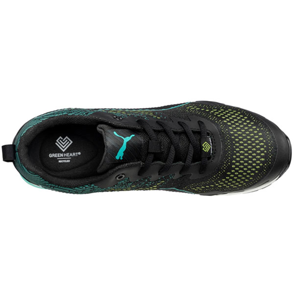 Vivid Green Heart Low-Cut Everyday Trainer