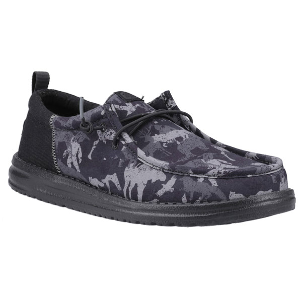 Wally Funk Hunt Camo Shoes With Removable Foam Insole