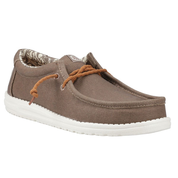Wally Waxed Canvas Lightweight Footwear