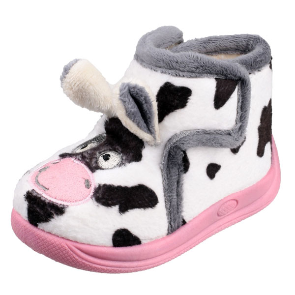 Warm Farm Friends Slip-Ons