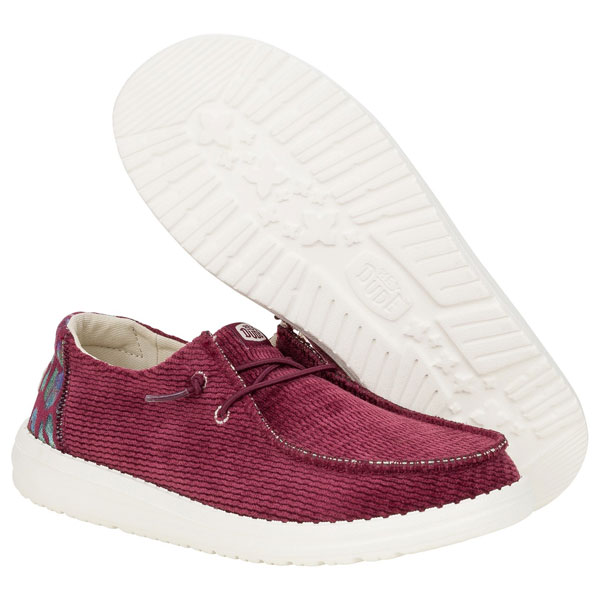 Wendy Corduroy Leo Comfort Slip-On Shoes
