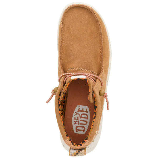 Wendy Peak Elastic Lace Comfort Suede Boots