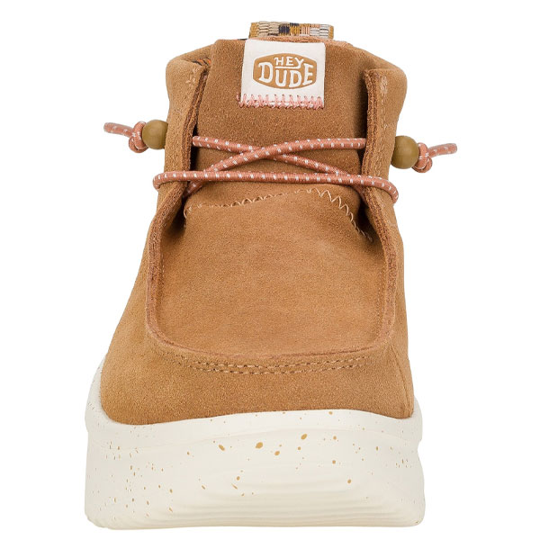 Wendy Peak Elastic Lace Comfort Suede Boots