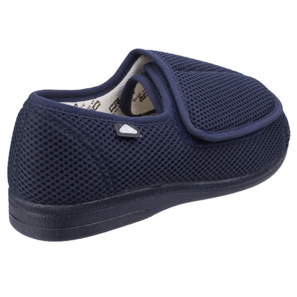 Wide Fit 300 Touch Fastening Slipper 