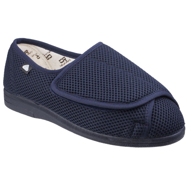 Wide Fit 300 Touch Fastening Slipper 