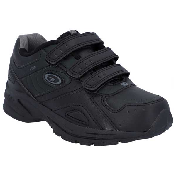 XT115 Triple Strap Shoes with Grip Sole for Boys